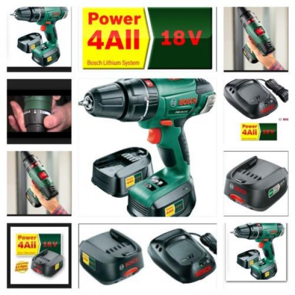 new - Bosch PSB 1800 Li-2 CORDLESS COMBI-DRILL 06039A3371 3165140761710 #3 image