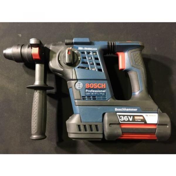 BOSCH GBH 36VF-LI PLUS 36V 4.0Ah LI-ION CORDLESS SDS-PLUS ROTARY HAMMER KIT #9 image