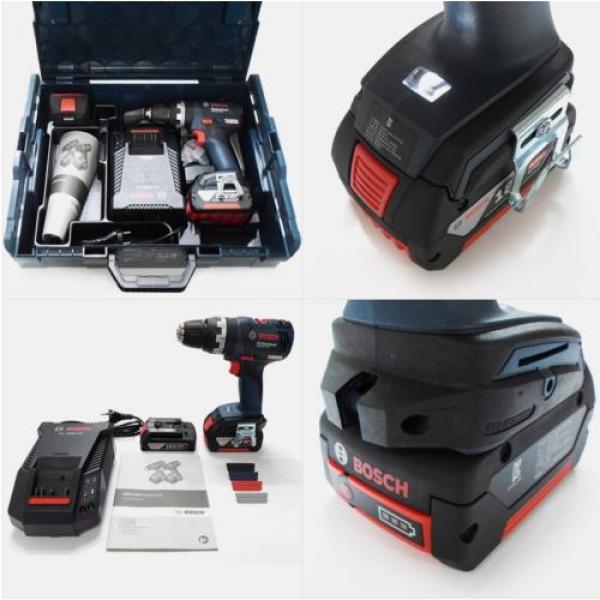 Bosch GSB18V-EC Cordless 18V 4.0Ah+2.0Ah Li-ion Brushless Combi Drill Drive #4 image