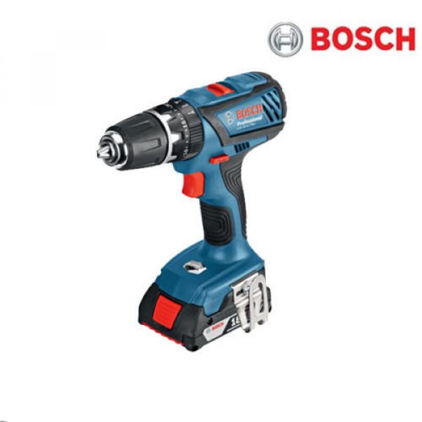 BOSCH GSR18-2-LI Plus Cordless Dril Driver 18V 2.0Ah Full Set #2 image