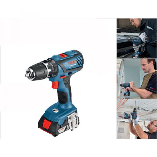 BOSCH GSR18-2-LI Plus Cordless Dril Driver 18V 2.0Ah Full Set #3 image