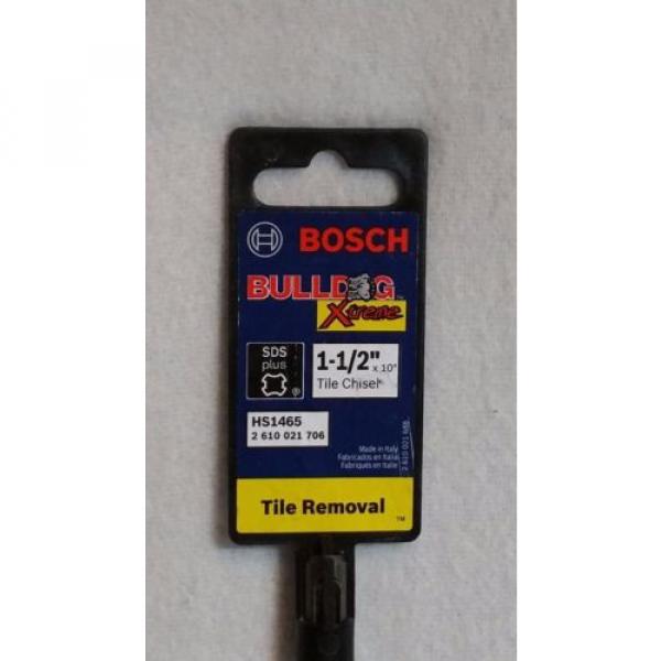 BOSCH Bulldog xTreme HS1465 1-1/2&#034; Tile Chisel-Bosch HS1465 SDS Plus Tile Chisel #2 image