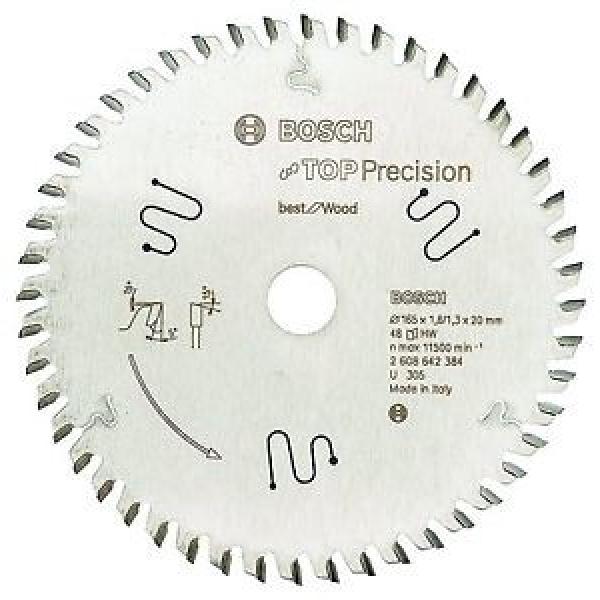 Bosch saw blade Top Precision 165x20 mm #1 image