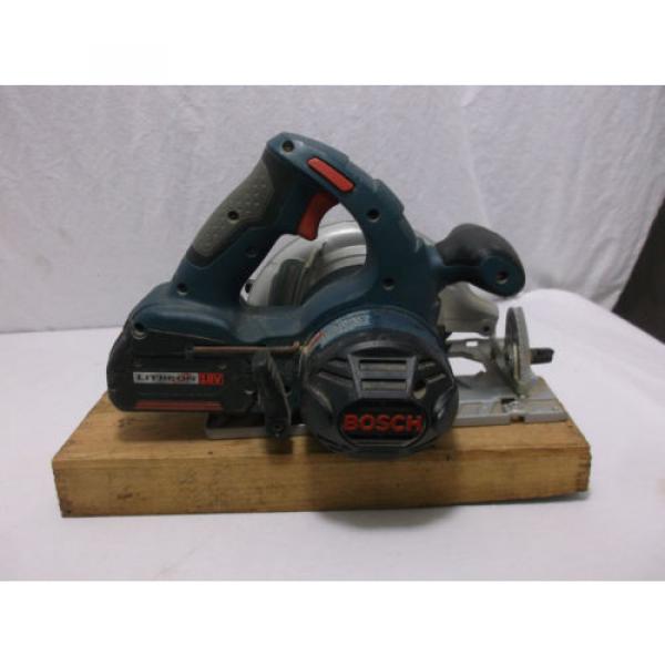 BOSCH CCS180 6-1/2&#034; 18V LITHIUM CORDLESS CIRCULAR TRIM SAW NO CHARGER SKILL #7 image