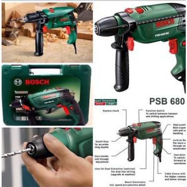 BOSCH HAMMER DRILL PSB 680 RE BRAND NEW LIMITED STOCK (240v) #1 image