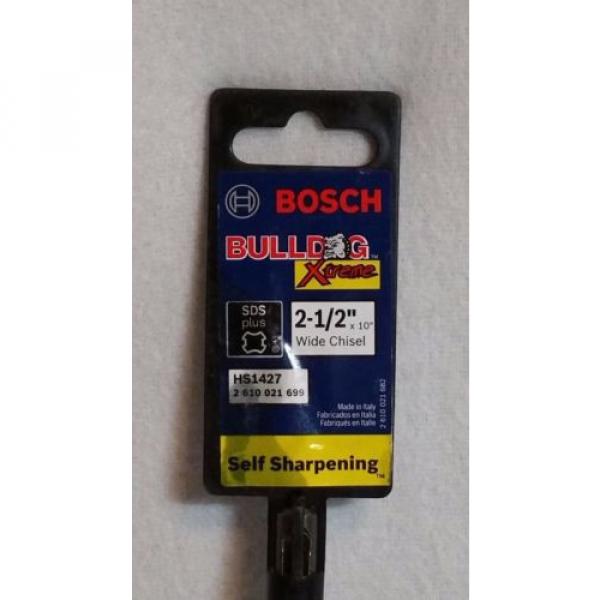 BOSCH Bulldog xTreme HS1427 2-1/2&#034; Wide Chisel-Bosch HS1427 SDS Plus Wide Chisel #2 image