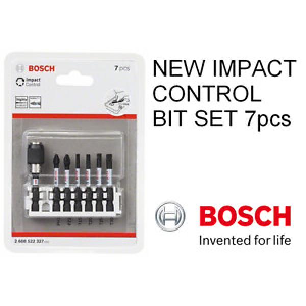 BOSCH IMPACT CONTROL 7 PIECE IMPACT PH2/PZ2/T15-20-25-30 BIT SET #1 image