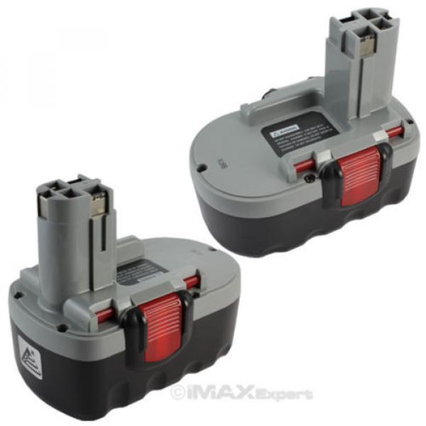 2 x 3.0AH 18V Extended Bosch Ni-Mh Battery for  BAT180 13618 1644 1659K... #1 image