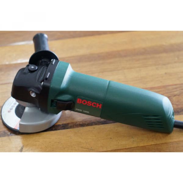 Bosch PWS1000 100mm 4 inch 670 Watt Angle Grinder w/ 3 Bonus Discs #1 image