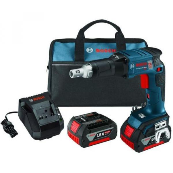 Bosch Li-Ion Screw Driver Gun Drill Cordless Power Tool Kit 18V 5-Piece Bit NEW #1 image