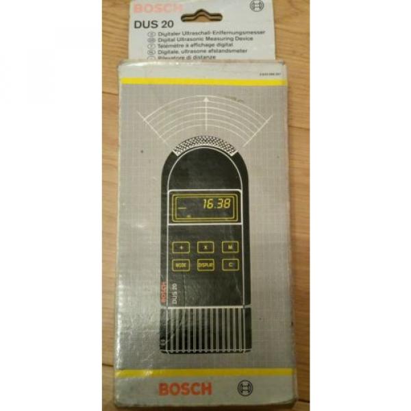 BOSCH DUS 20 DIGITAL ULTRASONIC MEASURING DEVICE IN BOX #1 image