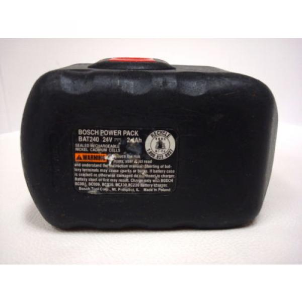 Bosch Genuine BAT240 24V 24 Volt Battery for 11524 13624 3960 Repl BAT030 BAT031 #9 image