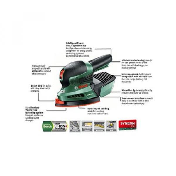 Bosch PSM 18 LI Cordless 18 Volt Li-Ion Multisander Electric Sander #4 image