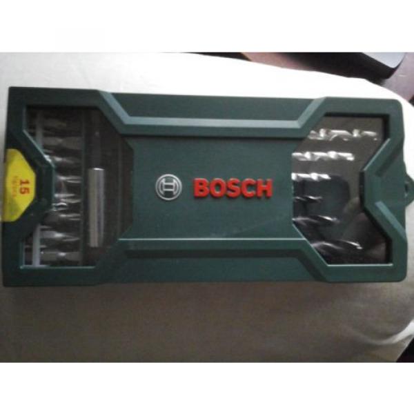 BOSCH 15 PCS DRILL BIT &amp; SCREWDRIVER SET BRAND NEW 2607019579-879 #1 image