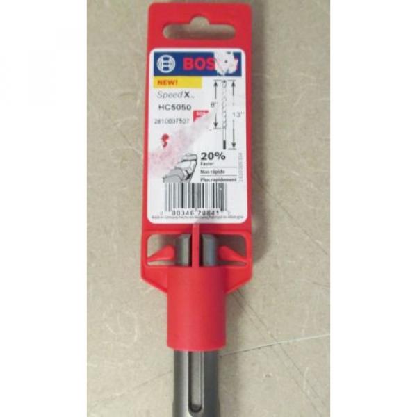 Bosch HC5050 Wild-Bore 1&#034; x 8&#034; x 13&#034; OAL SDS-Max Carbide-Tipped 4-Cut Drill Bit #1 image