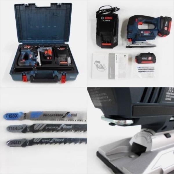 Bosch GST18V-LI Professional 18V 2.6Ah Cordless Jigsaw #4 image