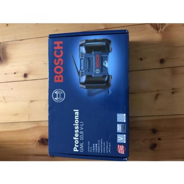 NEW  Bosch 10.8V Job-Site RADIO - Li-ion Cordless - GML 10.8V-LI BB - SKIN ONLY #1 image