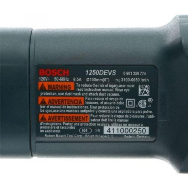 Bosch Random Orbital Sander Polisher 6 Amp Corded Electric 6 inch Variable Speed #5 image