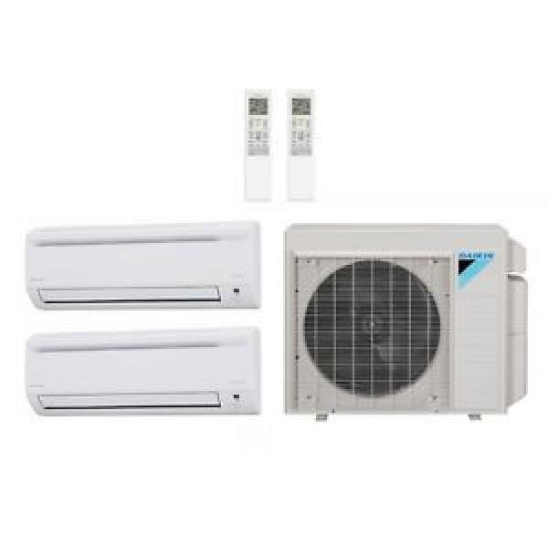 14,000 Btu 179 Seer Daikin Multi Zone Mini Split Heat Pump System - 7K-7K #1 image