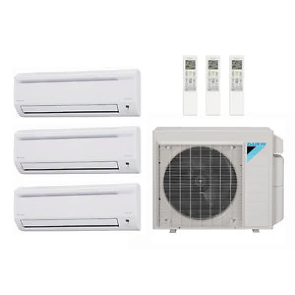 32,000 Btu 177 Seer Daikin Ductless Mini Split Heat Pump System - 7K-7K-18K #1 image