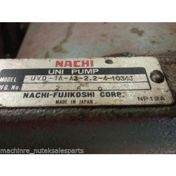 NACHI UNI MOTOR LTIS-90R _UVD-1A-A3-22-4-1034J_VDR-1B-1A3-1146G #7 image