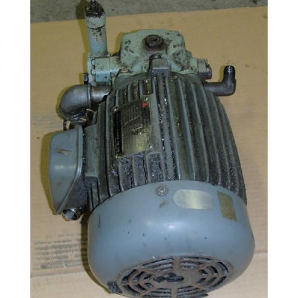 Nachi-Fujikoshi Variable Vane Pump VDC-1B-2A3-20_VDC1B2A320_Motor AEEFPP 2HP 3PH #4 image