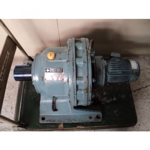 SUMITOMO CYCLO DRIVE CHHM-4190DB 2537:1 RATIO 075KW 1750RPM #9 image