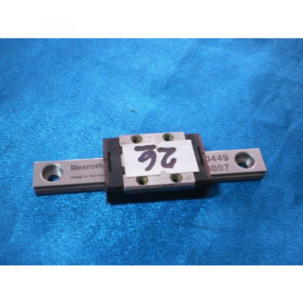 Lot 2pcs Rexroth 0442-893-01 044289301 Linear Rail #2 image